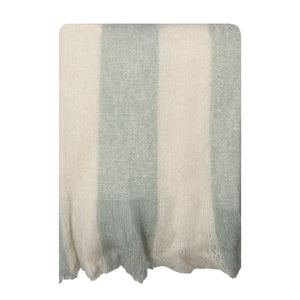 
            
                Load image into Gallery viewer, Bliss Mohair Blend Stripe -Blue/Cream
            
        