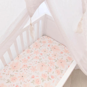 2pk Bedside Fitted Sheet Set - Meadow