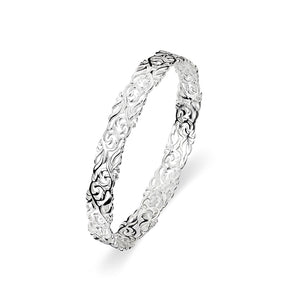 Sterling Silver Filigree Bangle