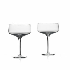 Rocks Martini/Coupe Glasses Set of 2
