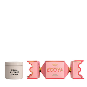 Ecoya Guava & Lychee Sorbet Tin Candle Bon Bon