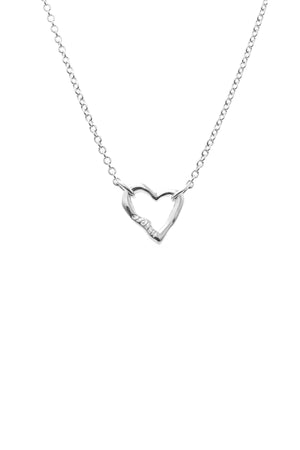 Stolen Mini Melted Heart Necklace