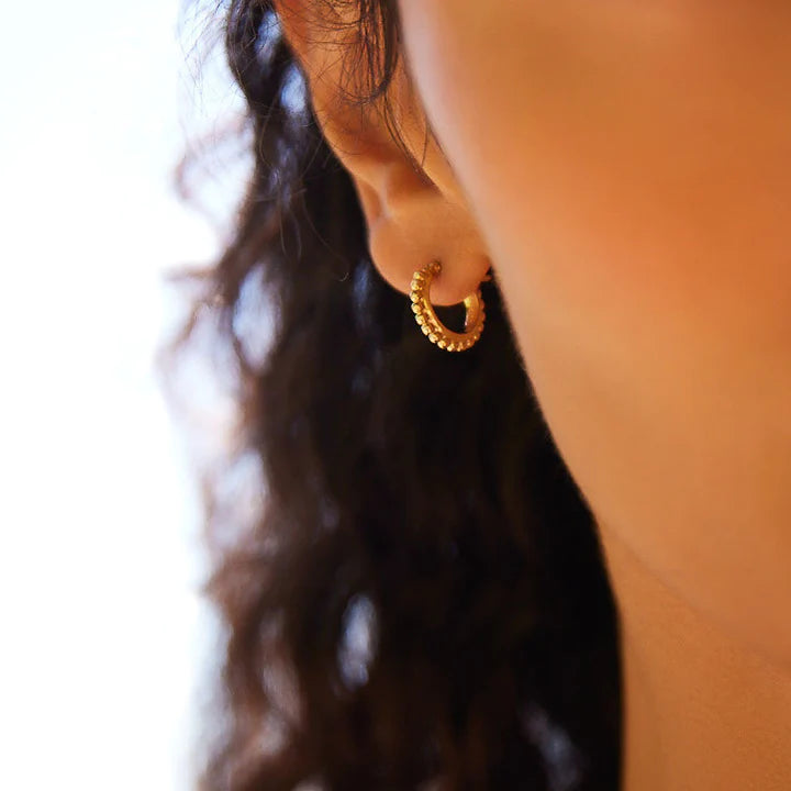 
            
                Load image into Gallery viewer, NAJO Chia Gold Plated Earrings
            
        