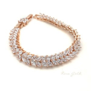 Marquise CZ Bracelet  RGP