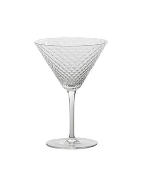 Mixology Goblet Martini Clear Set 4