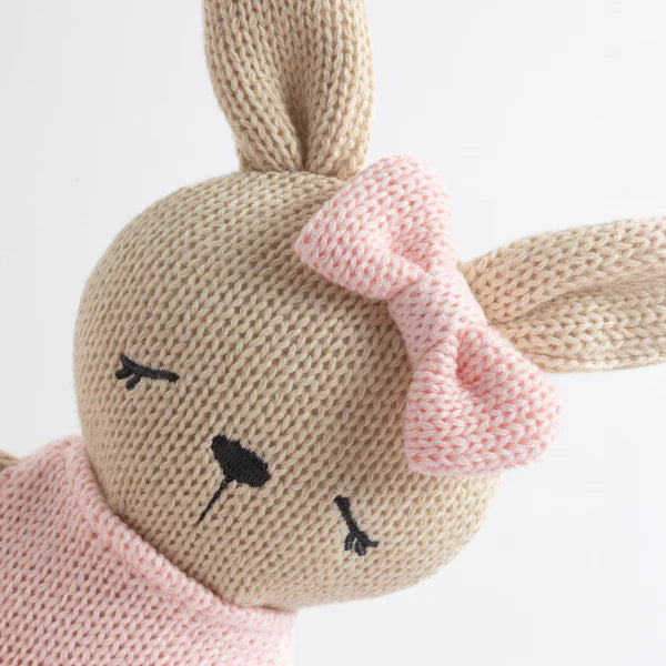 Knitted Animal Toy Bella The Bunny