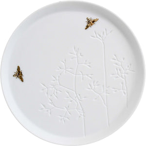 
            
                Load image into Gallery viewer, Porcelain Bee Plate
            
        