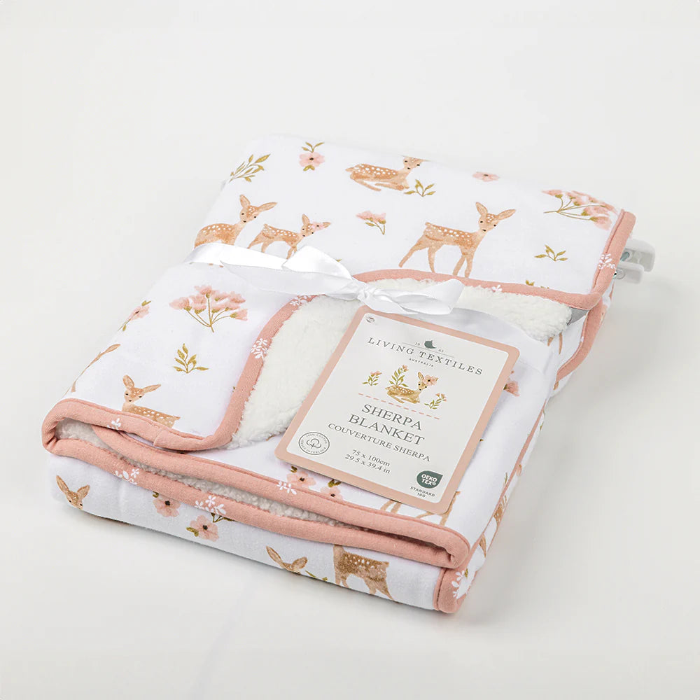 Sophia Garden Pram Blanket