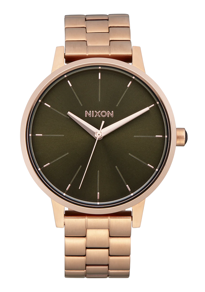 
            
                Load image into Gallery viewer, Nixon Kensington Watch Rose Gold/ Olive A099-5102-00
            
        