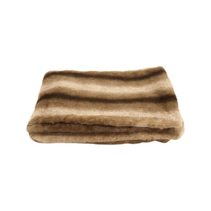 Faux Fur Throw Mocha