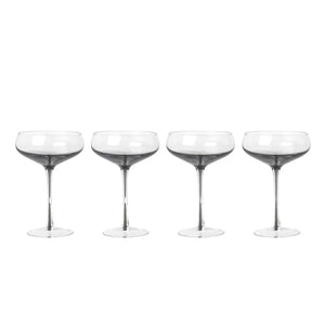 Broste Smoke Cocktail Glasses Set 4