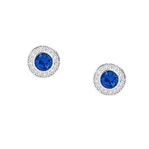 Ellani Sterling Silver Studs E390db