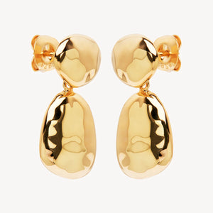 NAAJO Double Pebblet Stud Earrings