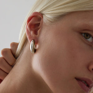 NAJO Umbra Earrings Silver