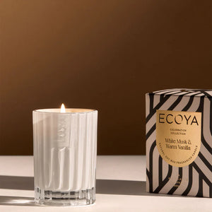 Ecoya White Musk & Vanilla  Mini Celebration Candle