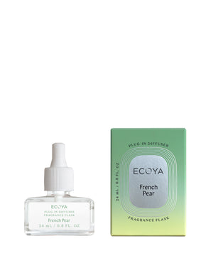 ECOYA Plug In Diffuser Fragrance Flask - French Pear