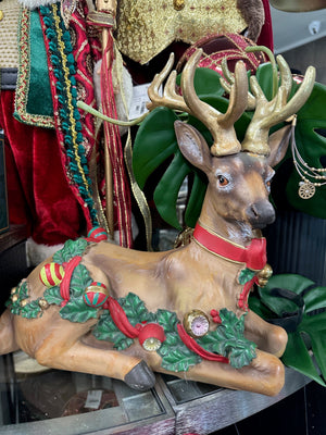 Boughs Of Holly Deer PWX2690