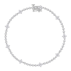 10ct WG 2.00ct LAB Diamond Bracelet