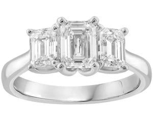 18k WG 2.00ct LAB GROWN  DIA Ring