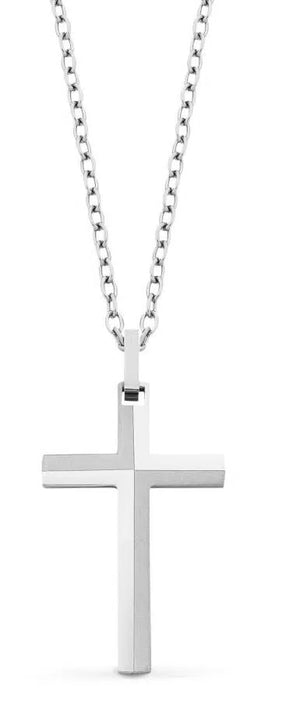 Stainless Steel Cross & Chain M2922