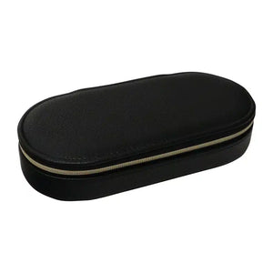 Jewellery Box Oval Black PU MXD987-BLK