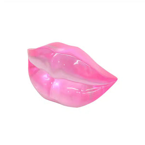 Hot Lips Pink Resin 17cm