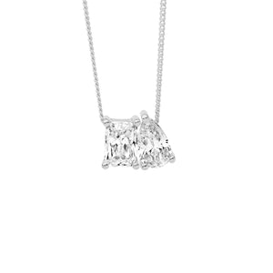 Ellani CZ Sterling Silver Pendant