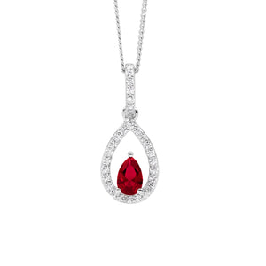 ELLANI CZ Pendant P890RD