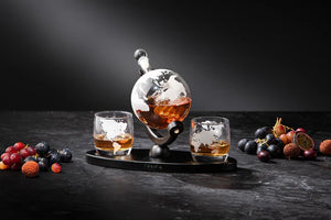 Preston Globe Whiskey Set