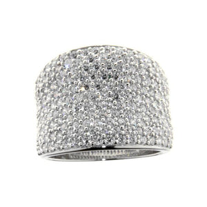 Ellani Sterling Silver CZ Ring R253