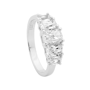 Ellani Sterling Silver CZ Ring R515s