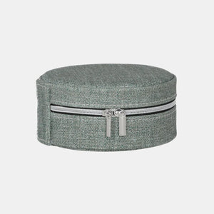 Sofia Round Jewellery Box Green