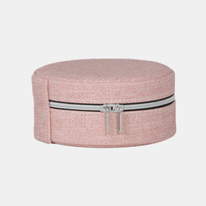 Sofia Round Jewellery Box Pink