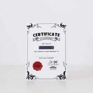 Certified Smartarse Badge