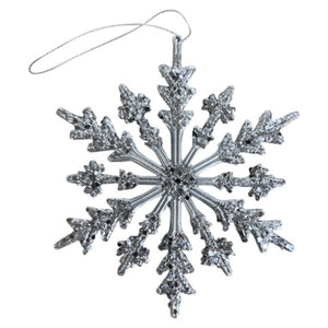 Silver Snowflake Hanger WP3111