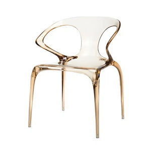 Saturn Chair Transparent Amber