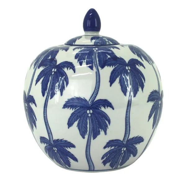 Cherry Palm Ginger Jar 19x23