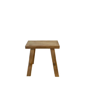 Reclaimed Wood Small Bench Natural