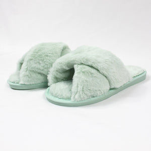 Cross Over Slippers Mint 38/39