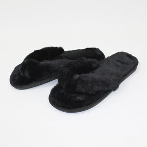 Thong Slippers Black 38-39