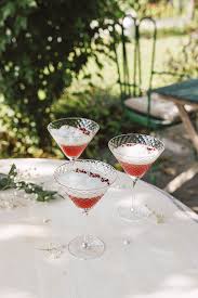 Mixology Goblet Martini Clear Set 4