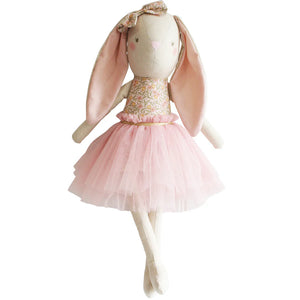 Linen Pearl Cuddle Bunny 55cm Blossom Lily Blossom