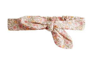 Adjustable Head Bow Blossom Lilly Pink