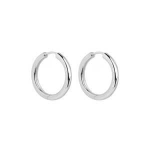 NAJO Silver Hoop Earrings