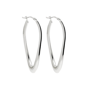 NAJO E6513 Silver Basta Hoops