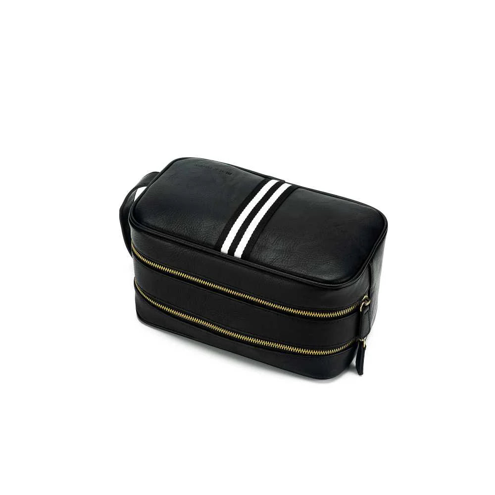 Hugo Wash Bag Black & White Stripe SK-01455