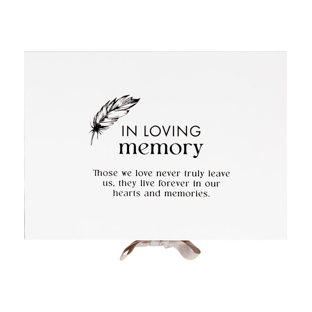 Sympathy In loving Memory Keepsake Box