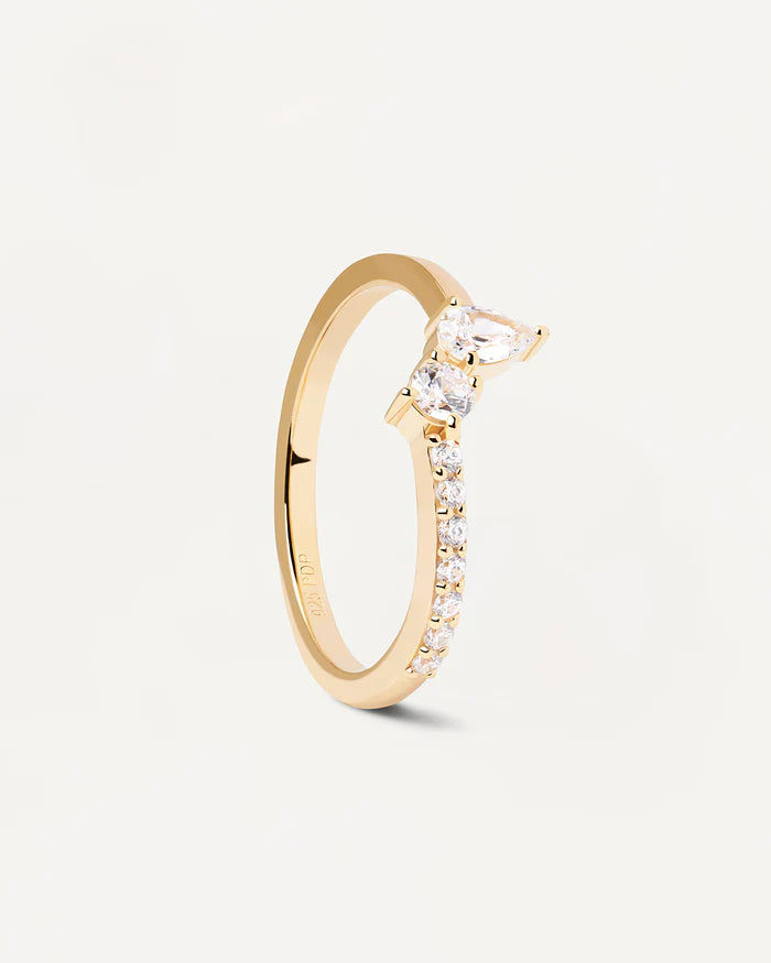 
            
                Load image into Gallery viewer, PDPAOLA Ava Gold Ring
            
        