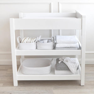 3pc Storage Set - White - Diamonds on Seddon Store