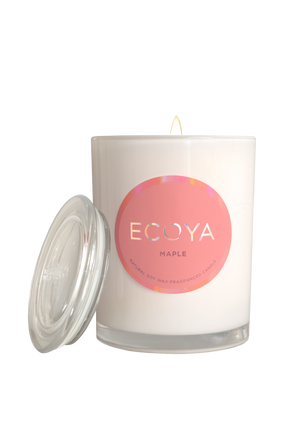 Ecoya Maple & Patchouli Metro Candle